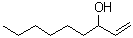 Hexylvinylcarbinol molecular structure (CAS 21964-44-3)