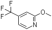 structure of CAS# 219715-34-1, 2-Methoxy-4-(trifluoromethyl)pyridine