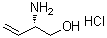 structure of CAS# 219803-57-3, (S)-2-氨基丁-3-烯-1-醇盐酸盐