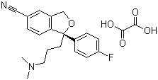CAS 登录号：219861-53-7, (R)-草酸西酞普兰