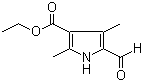 CAS # 2199-59-9, Ethyl 5-formyl-2,4-dimethyl-1H-pyrrole-3-carboxylate, 5-Formyl-2,4-dimethyl-1H-pyrrole-3-carboxylic acid ethyl ester