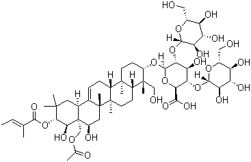 CAS 登录号：219944-39-5, 七叶皂苷 C, 异七叶皂苷 Ia
