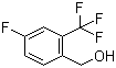 structure of CAS# 220227-29-2, 4-氟-2-(三氟甲基)苄醇