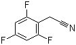 structure of CAS# 220227-80-5, 2,4,6-三氟苯乙腈