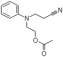 CAS 登录号：22031-33-0, N-氰乙基-N-乙酰氧乙基苯胺, 3-[[2-(乙酰氧基)乙基]苯基氨基]丙腈