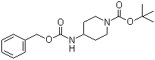 structure of CAS# 220394-97-8, 1-Boc-4-Cbz-氨基哌啶