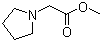 structure of CAS# 22041-18-5, Methyl 1-pyrrolidineacetate