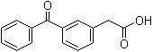 CAS # 22071-22-3, 3-Benzoylbenzeneacetic acid, 2-(3-Benzoylphenyl)acetic acid, RU 4462, m-Benzoylphenylacetic acid