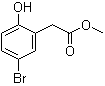 structure of CAS# 220801-66-1, 5-溴-2-羟基苯乙酸甲酯