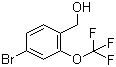structure of CAS# 220996-81-6, 4-溴-2-三氟甲氧基苄醇