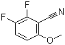 structure of CAS# 221202-34-2, 2,3-二氟-6-甲氧基苯腈