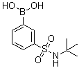 structure of CAS# 221290-14-8, [3-[[叔丁基氨基]磺酰基]苯基]硼酸