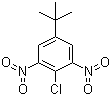structure of CAS# 2213-81-2, 2-氯-5-叔丁基-1,3-二硝基苯；4-叔丁基-2,6-二硝基氯苯