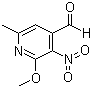 structure of CAS# 221349-79-7, 2-甲氧基-6-甲基-3-硝基吡啶-4-甲醛