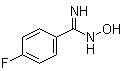 N-Hydroxy-4-fluorobenzamidine molecular structure (CAS 22179-78-8)