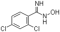 CAS 登录号：22179-80-2, 2,4-二氯苄脒肟, 2,4-二氯苯甲脒肟