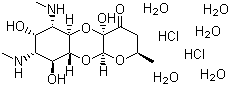CAS 登录号：22189-32-8, 盐酸大观霉素五水合物