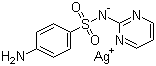 structure of CAS# 22199-08-2, 磺胺嘧啶银