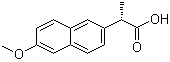 structure of CAS# 22204-53-1, 萘普生