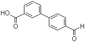 structure of CAS# 222180-20-3, 4'-甲酰基联苯-3-羧酸