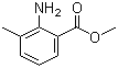 structure of CAS# 22223-49-0, 2-氨基-3-甲基苯甲酸甲酯