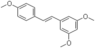 Resveratrol trimethyl ether molecular structure (CAS 22255-22-7)