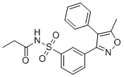 CAS # 2229657-81-0, Parecoxib Impurity 36, N-((3-(5-methyl-4-phenylisoxazol-3-yl)phenyl)sulfonyl)propionamide