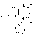 structure of CAS# 22316-47-8, 服利宁