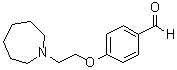 structure of CAS# 223251-09-0, 4-[2-(六氢-1H-氮杂卓-1-基)乙氧基]苯甲醛