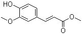 structure of CAS# 22329-76-6, 反式-阿魏酸甲酯