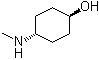 CAS 登录号：22348-44-3, 反式-4-(甲基氨基)环己烷-1-醇