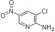 CAS 登录号：22353-35-1, 2-氨基-3-氯-5-硝基吡啶