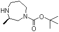 structure of CAS# 223644-10-8, (3R)-六氢-3-甲基-1H-1,4-二氮杂卓-1-羧酸叔丁酯