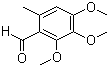 structure of CAS# 22383-85-3, 2,3,4-三甲氧基-6-甲基苯甲醛