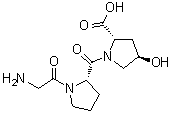 CAS 登录号：2239-67-0, (4R)-甘氨酰-L-脯氨酰-4-羟基-L-脯氨酸
