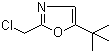 structure of CAS# 224441-73-0, 5-叔丁基-2-(氯甲基)恶唑