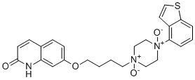 CAS # 2247155-42-4, Brexpiprazole Di-N-Oxide, 1-(Benzo[b]thiophen-4-yl)-4-(4-((2-oxo-l,2-dihydroquinolin-7-yl)oxy)butyl) piperazine 1,4-dioxide