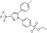 CAS # 2247197-67-5, 4-[5-(4-Methylphenyl)-3-(trifluoromethyl)-1H-pyrazol-1-yl]benzenesulfonic acid ethyl ester