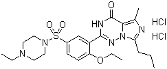 structure of CAS# 224789-15-5, 瓦地那非二盐酸盐