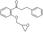 structure of CAS# 22525-95-7, 2'-(2,3-环氧丙氧基)-3-苯基苯丙酮