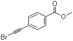 structure of CAS# 225928-10-9, 4-(2-溴乙炔基)苯甲酸甲酯