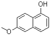 structure of CAS# 22604-07-5, 6-Methoxy-1-naphthalenol