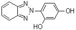 structure of CAS# 22607-31-4, 4-(2H-Benzotriazol-2-yl)-1,3-benzenediol