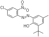 CAS # 22617-04-5, 6-tert-Butyl-4-methyl-2-[(4-chloro-2-nitrophenyl)azo]phenol, 6-tert-Butyl-2-[(4-chloro-2-nitrophenyl)azo]-p-cresol