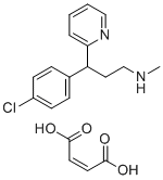 structure of CAS# 22630-25-7, 氯苯那敏 EP 杂质C马来酸盐