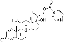 CAS 登录号：2265-64-7, 地塞米松异烟酸酯