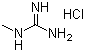 structure of CAS# 22661-87-6, 1-甲基胍盐酸盐