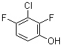 CAS # 2268-00-0, 3-Chloro-2,4-difluorophenol