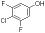 structure of CAS# 2268-03-3, 3,5-二氟-4-氯苯酚