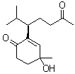 structure of CAS# 226904-40-1, 4-羟基-4-甲基-2-[(1R)-1-异丙基-4-氧代戊基]-2-环己烯-1-酮